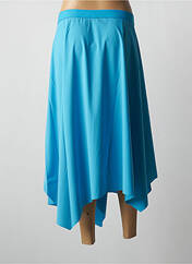 Jupe mi-longue bleu MALOKA pour femme seconde vue