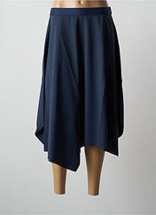 Jupe mi-longue bleu MALOKA pour femme seconde vue