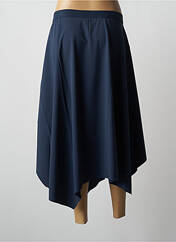 Jupe mi-longue bleu MALOKA pour femme seconde vue