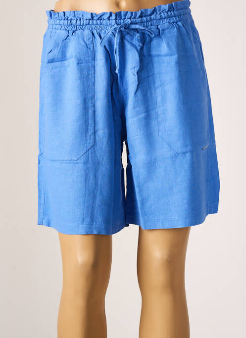 Bermuda bleu MALOKA pour femme