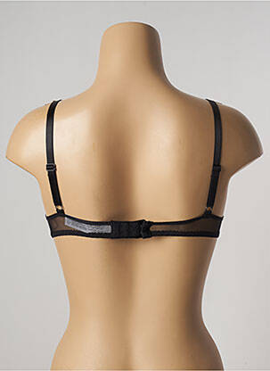 Soutien-gorge effet matière satinée haut soutien-gorge balconnet noir PASSIONATA femme