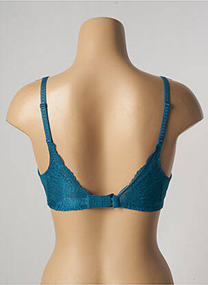 Soutien-gorge effet matière satinée haut soutien-gorge emboitant vert SIMONE PERELE femme