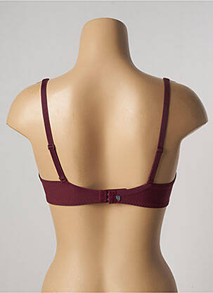 Soutien-gorge broderie haut soutien-gorge emboitant rouge SIMONE PERELE femme