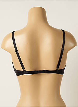 Soutien-gorge effet matière satinée haut soutien-gorge emboitant noir SIMONE PERELE femme