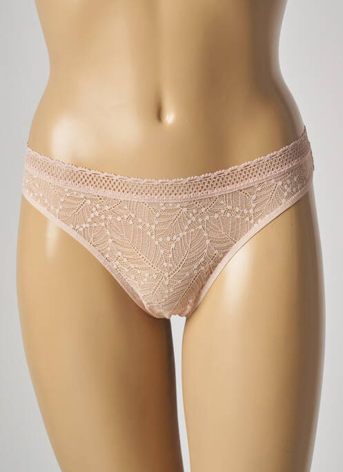 Tanga rose SIMONE PERELE pour femme