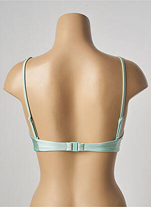 Haut de maillot de bain stretch haut soutien-gorge balconnet vert BARTS femme