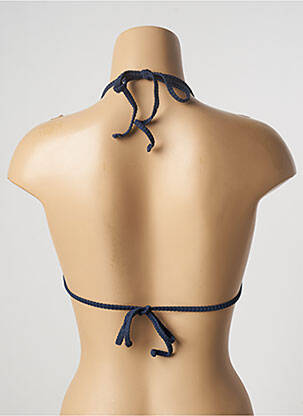Haut de maillot de bain stretch haut soutien-gorge moulé bleu BARTS femme