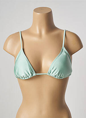 Haut de maillot de bain stretch haut soutien-gorge avec mousse de rembourrage amovible vert BARTS femme