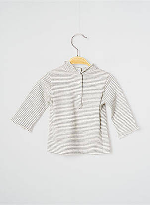 Sous-pull manches longues manches longues gris J.O MILANO enfant