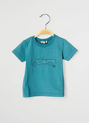 T-shirt stretch manches courtes bleu J.O MILANO garçon