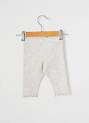 Legging tissage froissé taille élastique gris J.O MILANO fille