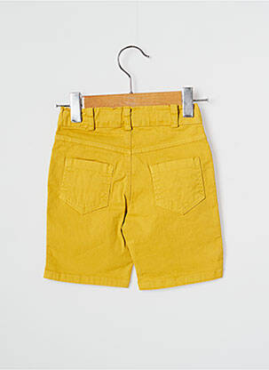 Bermuda tissage popeline jaune J.O MILANO garçon