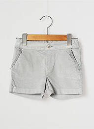 Short stretch taille ajustable gris J.O MILANO fille
