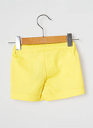 Short stretch taille ajustable jaune J.O MILANO fille