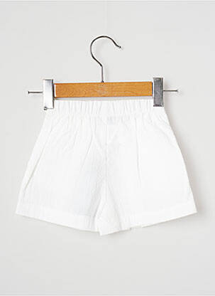 Short poches taille élastique blanc J.O MILANO fille