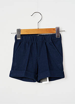 Short poches taille élastique bleu J.O MILANO fille