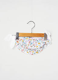 Culotte tissage popeline blanc J.O MILANO fille