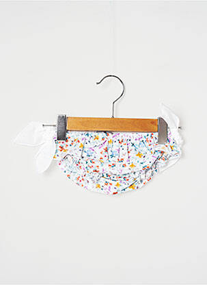 Culotte tissage popeline blanc J.O MILANO fille