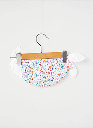 Culotte tissage popeline blanc J.O MILANO fille
