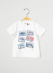 T-shirt blanc J.O MILANO pour garçon seconde vue