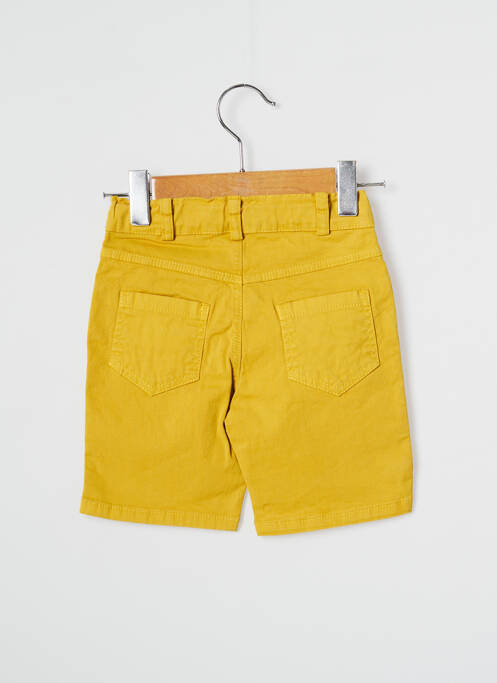 Bermuda tissage popeline jaune J.O MILANO garcon