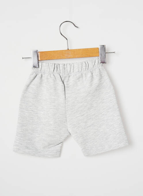 Short gris J.O MILANO pour garçon
