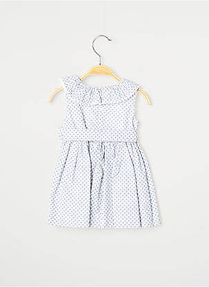 Robe mi-longue manches courtes manches courtes bleu J.O MILANO fille