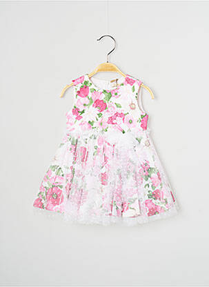 Robe mi-longue sans manche sans manche rose SAFER BABY fille