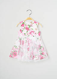 Robe mi-longue sans manche sans manche rose SAFER BABY fille