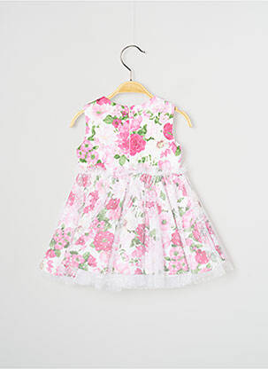 Robe mi-longue sans manche sans manche rose SAFER BABY fille