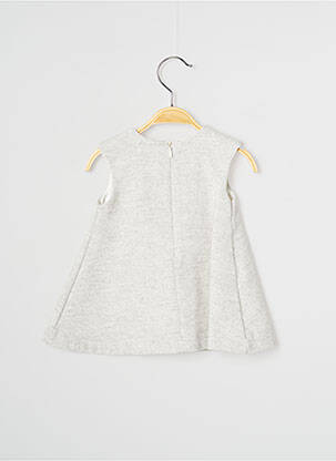 Robe mi-longue sans manche sans manche gris J.O MILANO fille