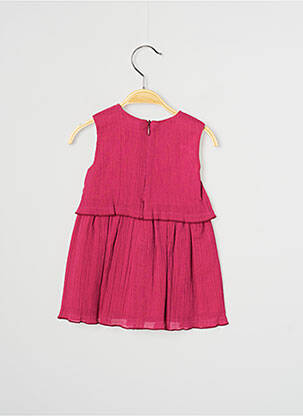 Robe mi-longue sans manche sans manche rose J.O MILANO fille