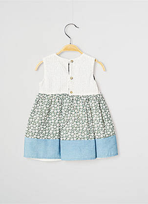 Robe mi-longue sans manche sans manche bleu J.O MILANO fille