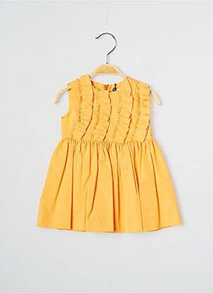 Robe mi-longue sans manche sans manche orange J.O MILANO fille