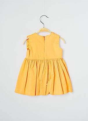 Robe mi-longue sans manche sans manche orange J.O MILANO fille
