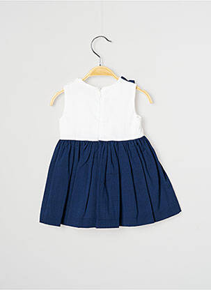 Robe mi-longue sans manche sans manche bleu J.O MILANO fille