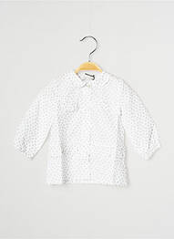 Chemisier poignets poignets élastiqués manches longues gris J.O MILANO fille
