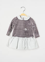 Robe mi-longue gris SAFER BABY pour fille seconde vue