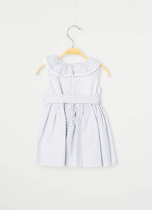 Robe mi-longue manches courtes manches courtes bleu J.O MILANO fille