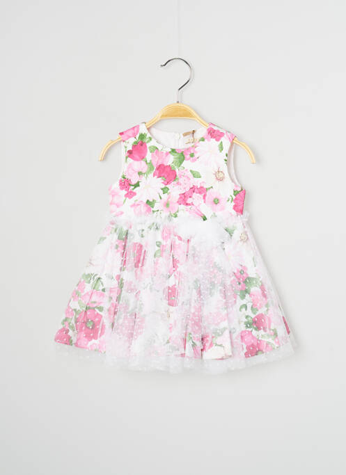 Robe mi-longue sans manche sans manche rose SAFER BABY fille