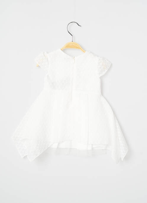 Robe mi-longue blanc J.O MILANO pour fille