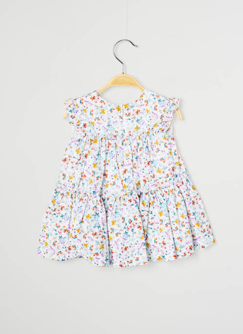 Robe mi-longue blanc J.O MILANO pour fille