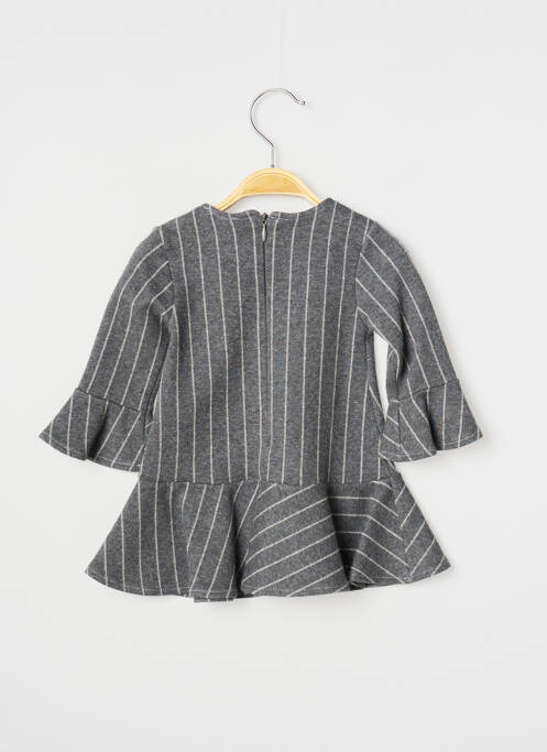 Robe mi-longue gris J.O MILANO pour fille