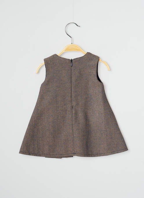 Robe mi-longue marron J.O MILANO pour fille