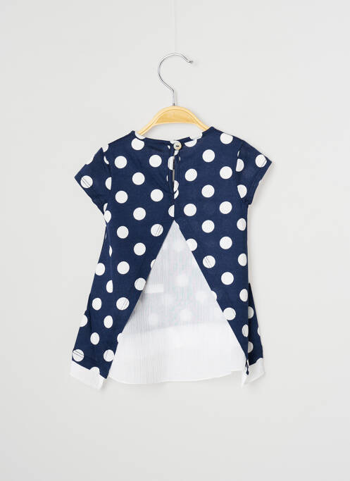 Tunique manches courtes bleu J.O MILANO fille