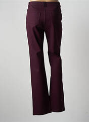 Pantalon slim violet YOULINE pour femme seconde vue