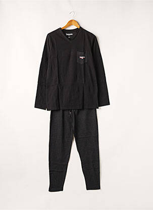 Pyjama noir SINEQUANONE pour homme