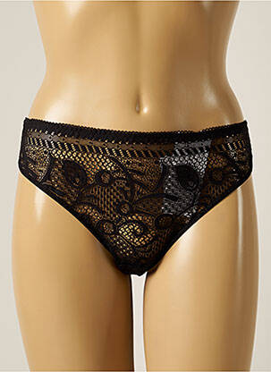 Culotte fond doublé noir PASSIONATA femme