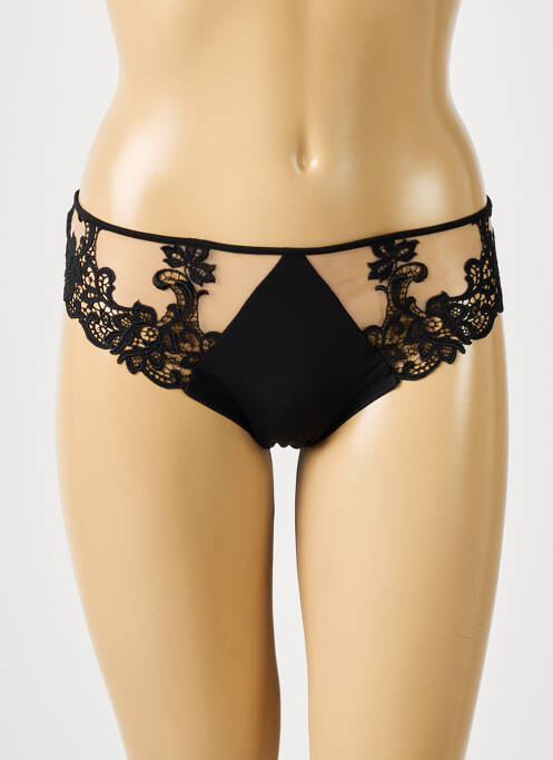 Tanga noir SIMONE PERELE pour femme