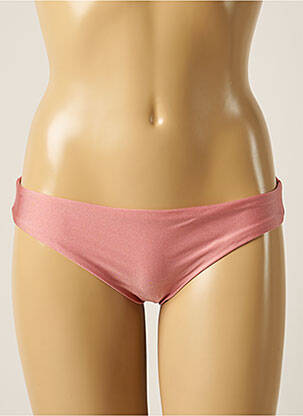 Bas de maillot de bain stretch culotte rose BARTS femme